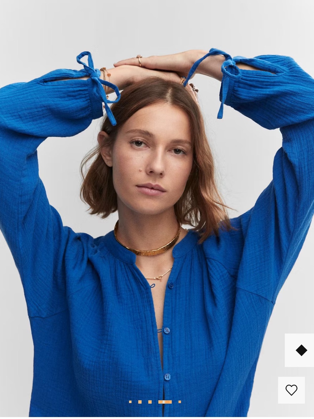 Mango Blue Romper - Picture 5 of 6